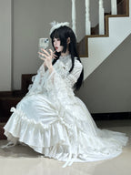 Eternal Taboo - Gothic Lolita Dress with Princess Sleeve Shirt - image 15