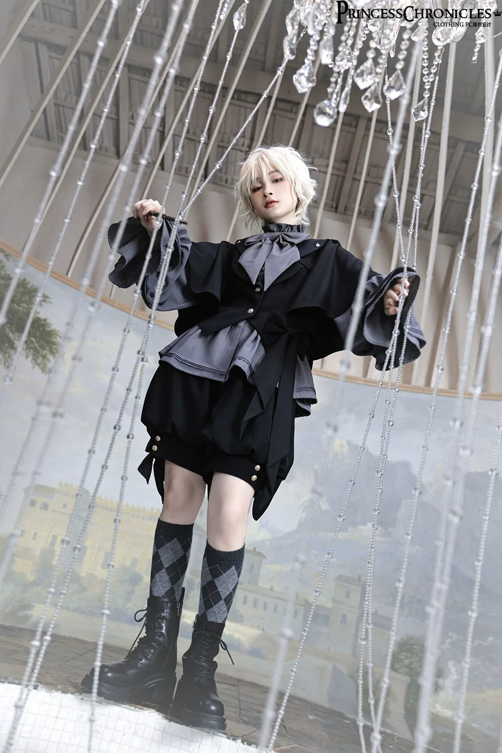 Hunting Rabbit Ouji Lolita Rabbit Ears Coat and Shirt Set - image 22