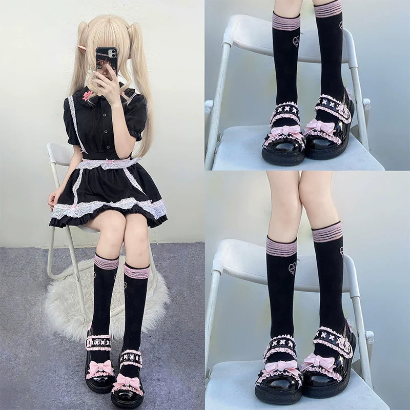 Cute Bow Candy-Colored Lolita Flat Shoes - image 4