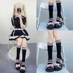 Cute Bow Candy-Colored Lolita Flat Shoes - image 4
