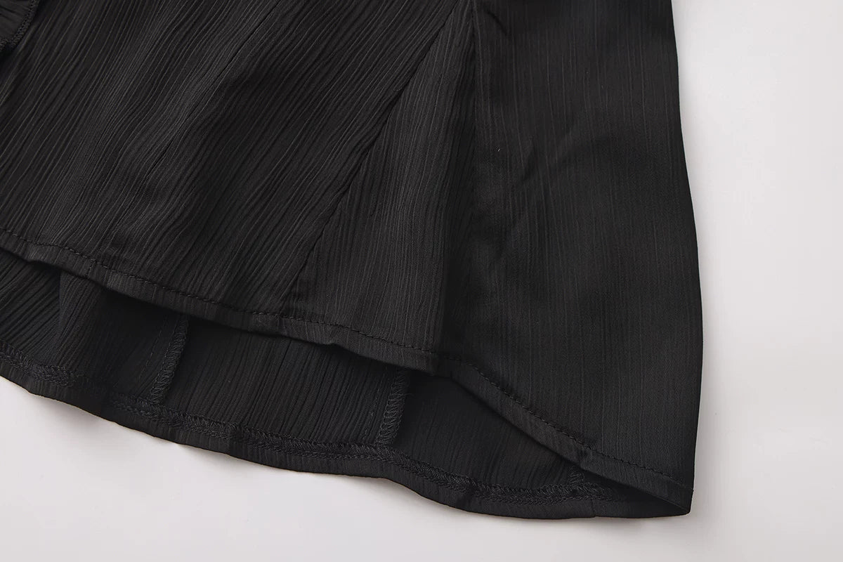 Eternal Rabbit Invitation - Ouji Lolita Ruffle V-Neck Blouse - image 15