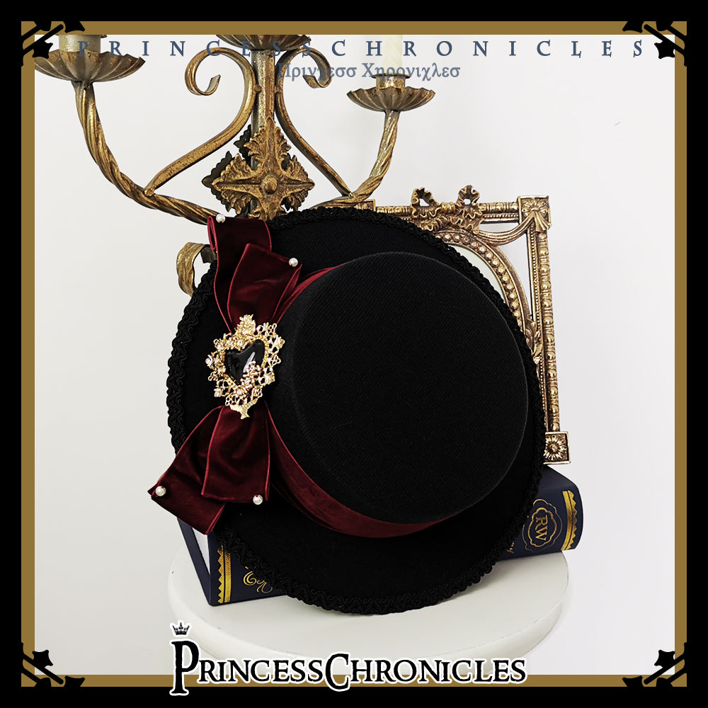 Elegant Bow Lolita Flat Bonnet - image 14