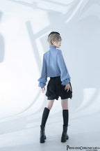 Narrative Rule - Ouji Lolita Shorts Set, Long Vest - image 5