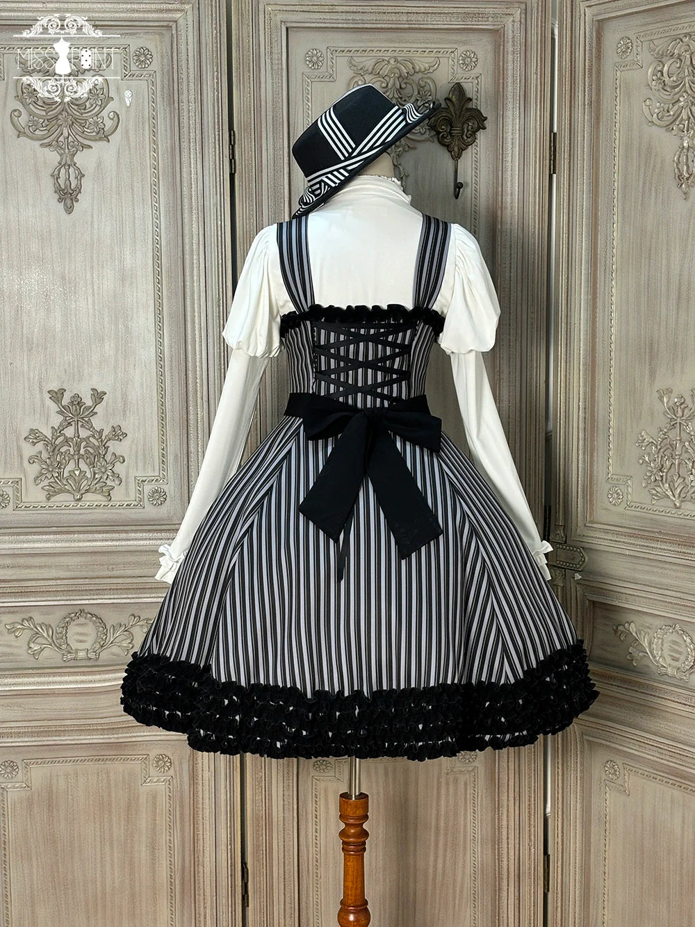Classic Lolita JSK Customized Stripe Lolita Dress - image 75