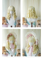 Retro Lolita Wig Short Roman Curl Hairpiece - image 18