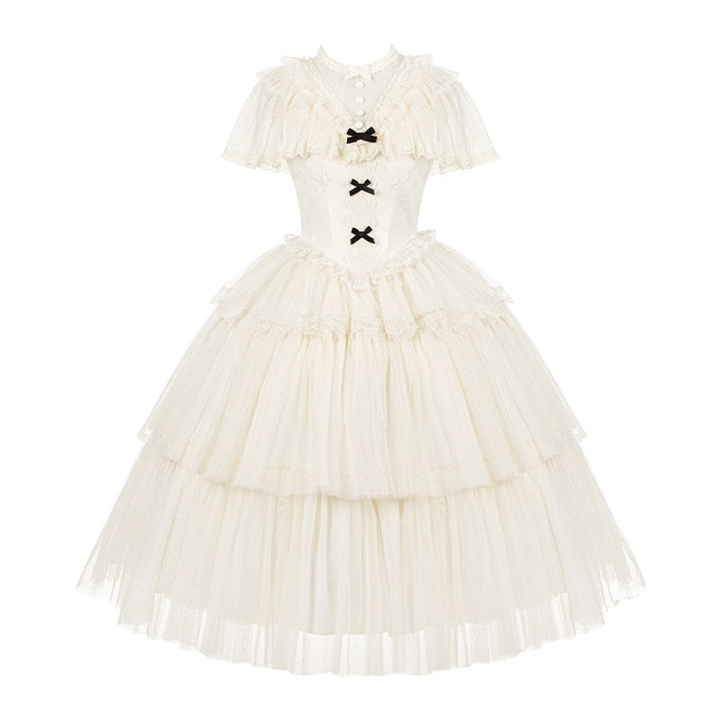 Misty Mountain Rendezvous - Short and Long Classic Lolita OP Dress - image 20