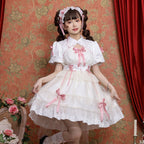 Kawaii Lolita OP Dress Short Sleeve - image 11