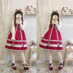 Sweet Lolita Woolen Sweater Multicolors - image 25