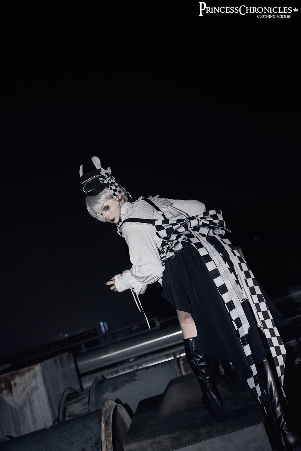 Rabbit Theater Chessboard Ouji Fashion Shirt Set - image 47