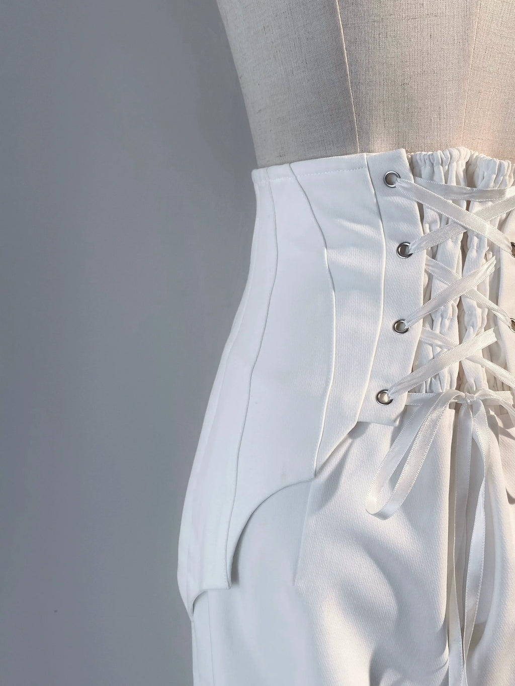 Earl of Drooping Wings - Ouji Lolita Flared Pants, Batwing Decoration - image 6