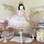 Star Love Song - Wedding Sweet Lolita JSK Suit Doll-like Dress - image 15