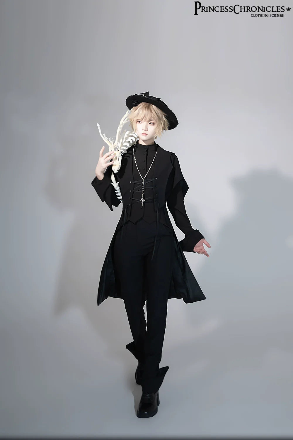 Yan Ye - Swallowtail Ouji Lolita Long Vest - image 7