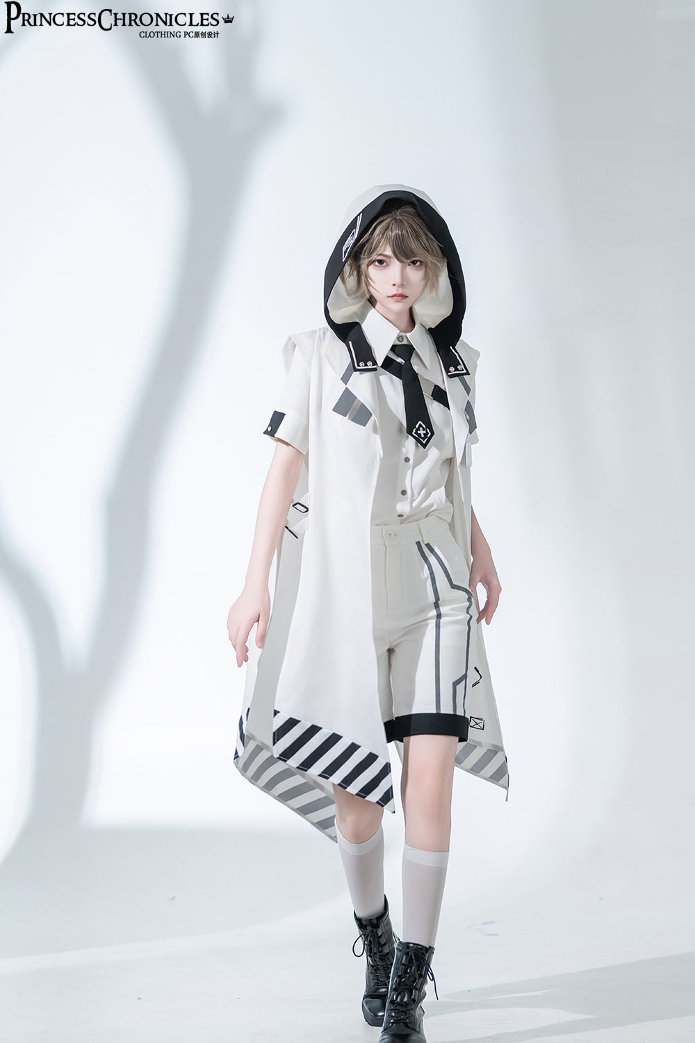 Dry Sea and Ashlar - Futuristic Ouji Shirt, Cloak and Shorts Collection - image 15