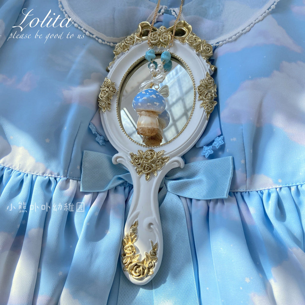 Handcraft Kawaii Lolita Mushroom Necklace - image 21