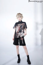 Night Instructions Embroidered Ouji Shorts - image 9