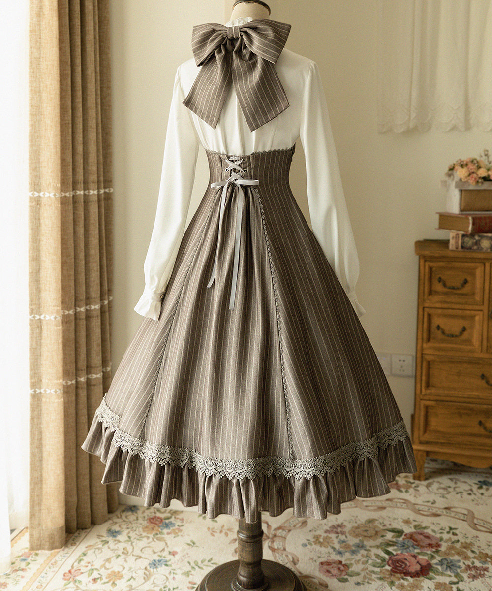 South of the Forest Vintage Classic Lolita Halter JSK and Blouse Series - image 12