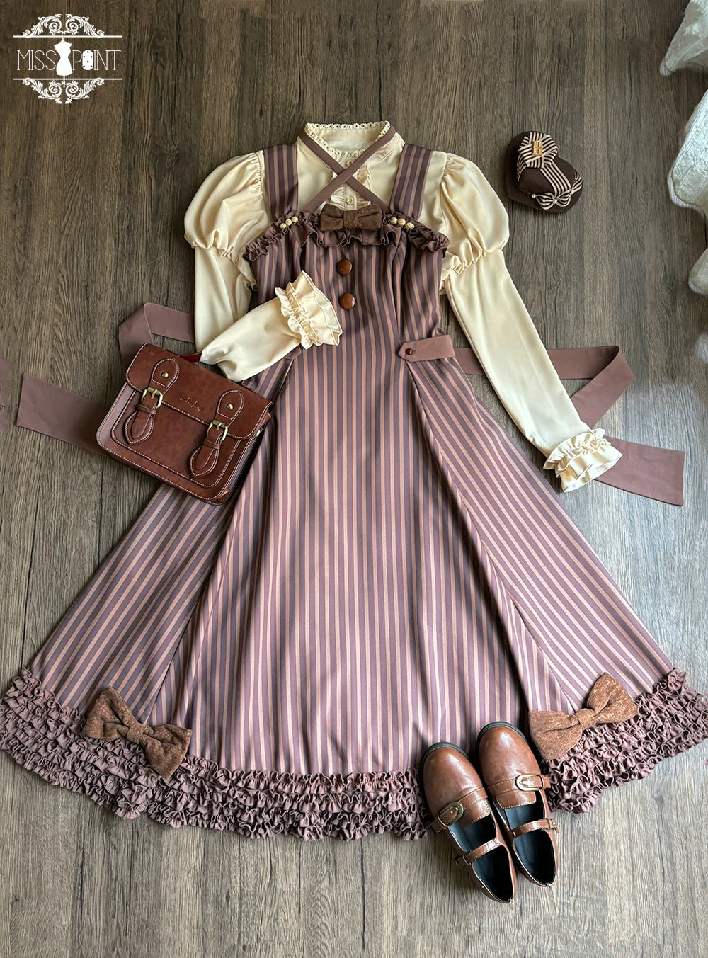 Classic Lolita JSK Customized Stripe Lolita Dress - image 57