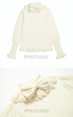 Sweet Lolita Woolen Sweater Multicolors - image 11