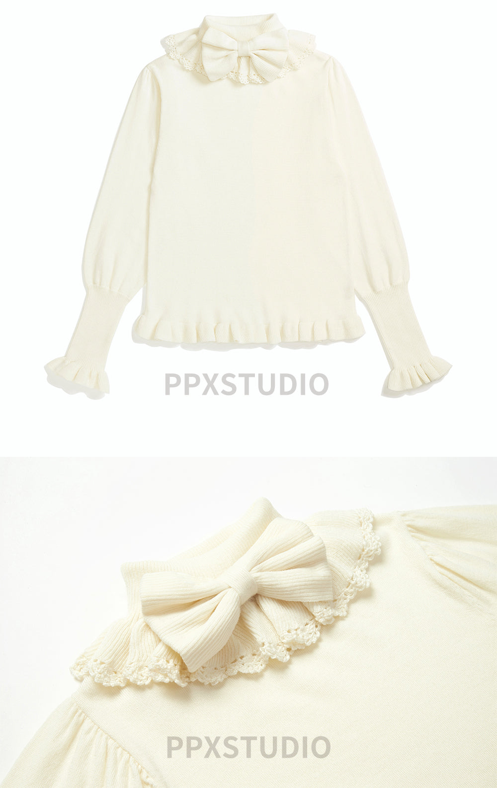 Sweet Lolita Woolen Sweater Multicolors - image 11