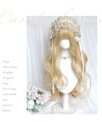 Elegant Lolita Platinum Wig Long Curly Layered Wig - image 8
