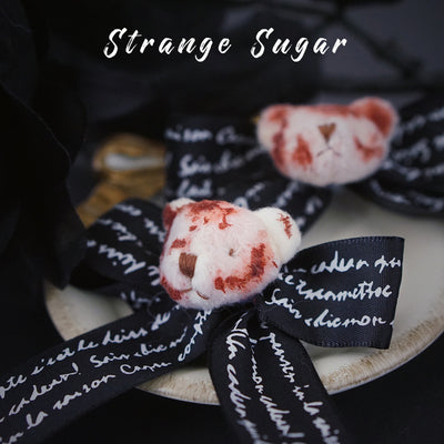 Strange Sugar Gothic Skull Bat Hairclip Collection - image 5