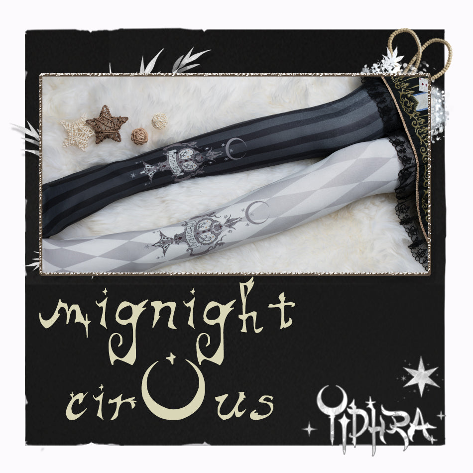 Midnight Circus - Argyle Printed Lolita Tights - image 1