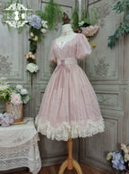 Tulip - Classic Lolita Short Sleeve OP Dress - image 13