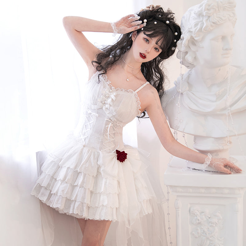Little Rose - Summer Casual Lolita JSK Dress - image 4