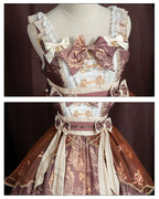 Yue Long Shi Yun - Daily Han Lolita Cake JSK - image 21