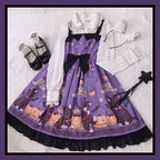 Vampire Cat - Normal Waist Lolita Halloween JSK Dress - image 10