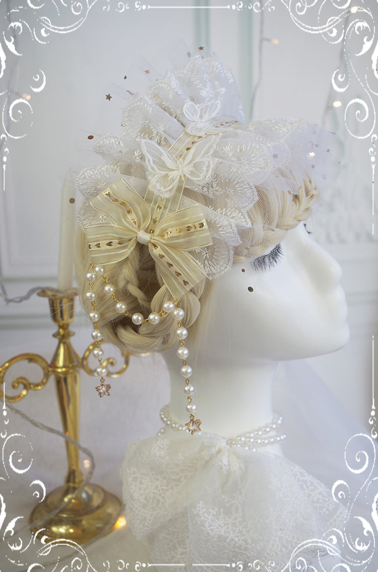 Fate Quartet Gothic Bridal Lolita JSK Dress - image 16