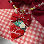 Sweet Lolita Strawberry Necklaces, Rings, Hair Clips and Brooches - image 7