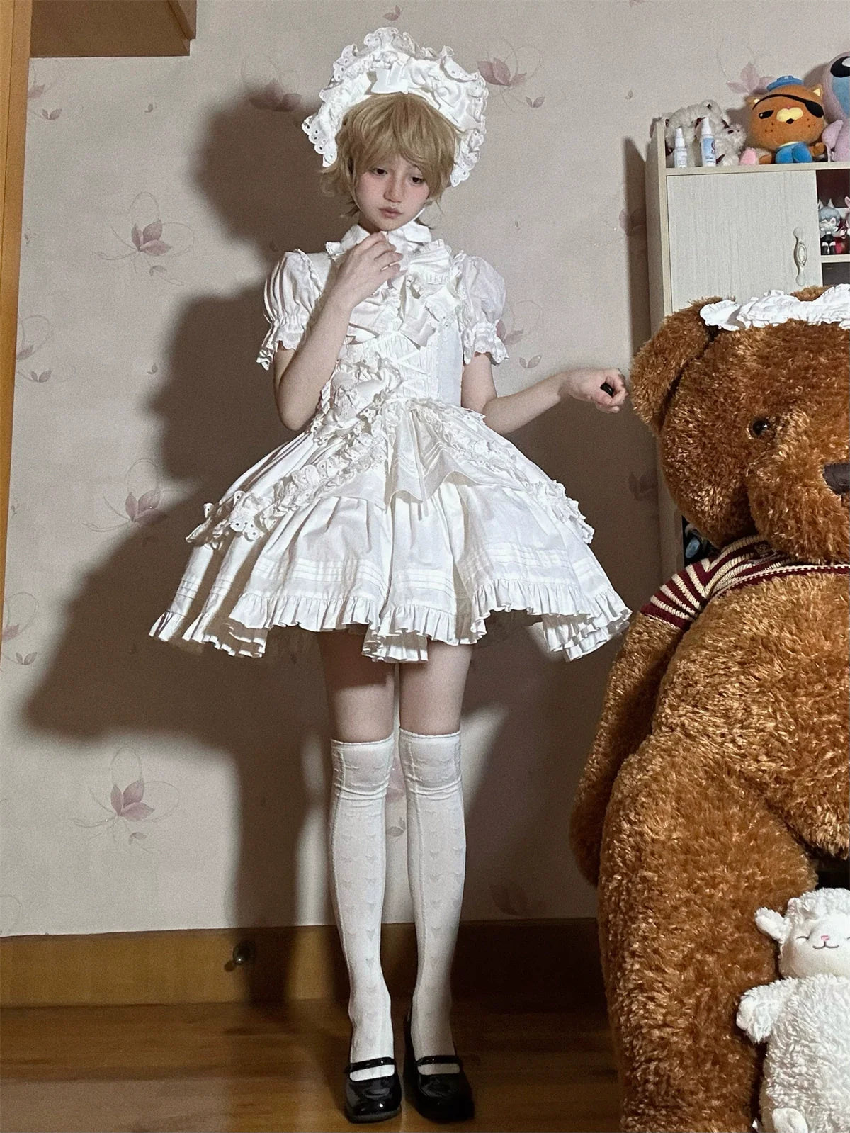 Halloween Gothic Lolita Short JSK Dress - image 12