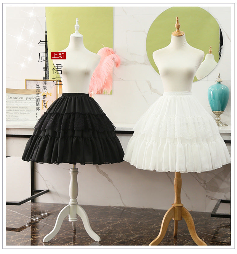 Lolita Adjustable Hoop Puffy Petticoat - image 16