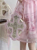 Temple Morning Hymn - Vintage Lolita Crossbody Bag - image 15