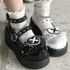 Sweet Academy - Gothic Lolita Shoes Thick Sole Y2K Lolita Shoes - image 11