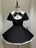 Maidette - Halloween Maid Lolita Apron OP Dress - image 9