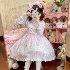 Sweet Bunny Bear - Sweet Lolita Dress Long Sleeve Winter Lolita OP - image 9
