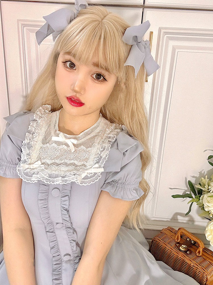 Long Version Elegant and Vintage Lolita OP and Accessories - image 20
