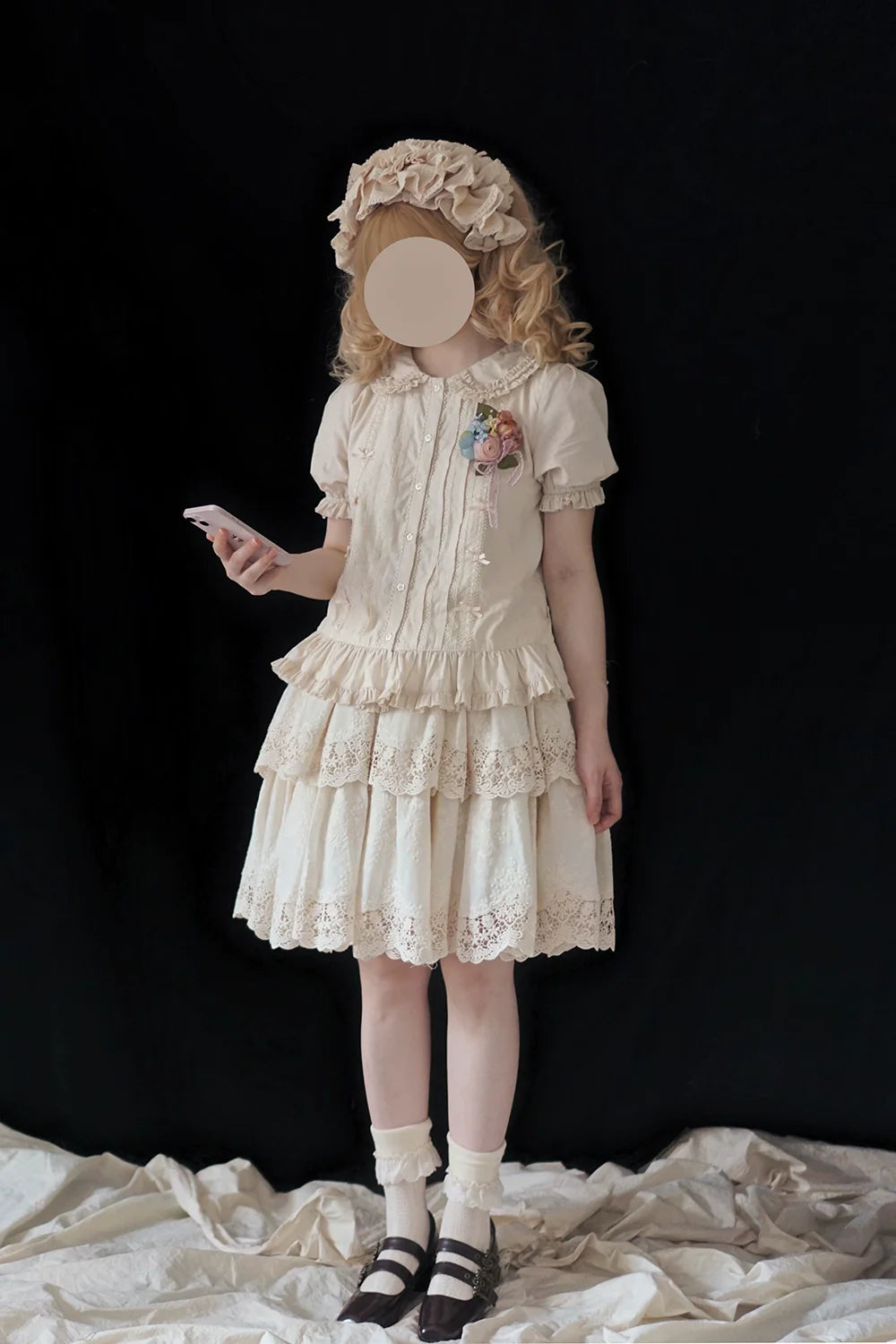 Forest Waltz - Classic Lolita Tiered Skirt Multi-layer Embroidered SK - image 14