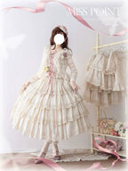 Forest Waltz - Classic Lolita Tiered Skirt Multi-layer Embroidered SK - image 1