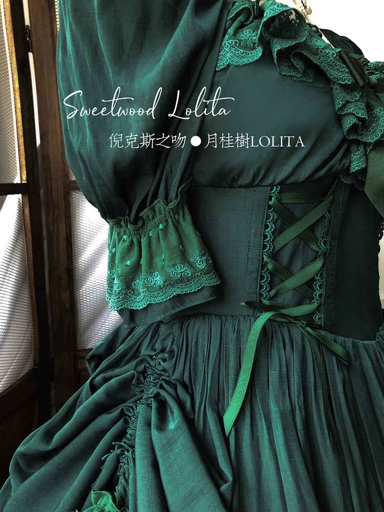 CLA Vintage French Lolita OP Dress - image 18