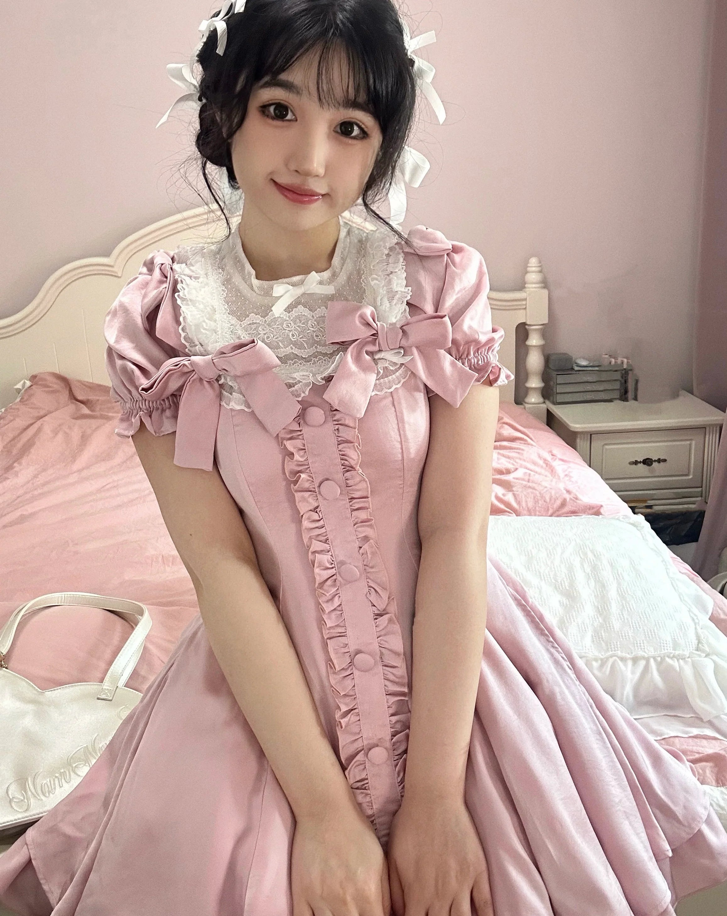 Plus Size Lolita OP Dress Summer Dress - image 5