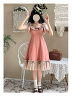 Cotton Plus Size Lolita OP Dress with Pockets - image 7