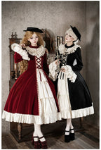 The Nutcracker - Winter Classic Lolita OP Dress, Front Opening and Accessories - image 11