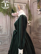 Vintage Elegant Velvet OP Dress - image 82