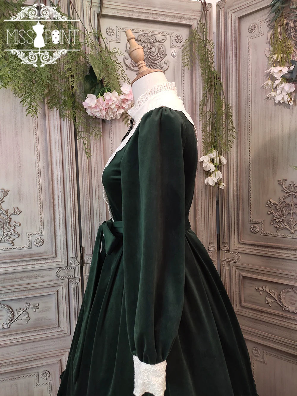 Vintage Elegant Velvet OP Dress - image 82
