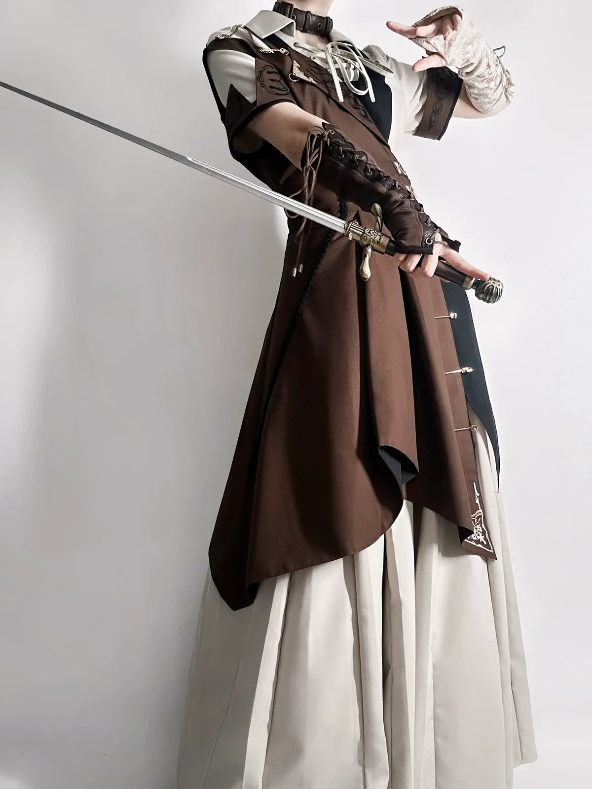Voyage Guide - Vintage Ouji Lolita Suit Nautical Style Outfit - image 2