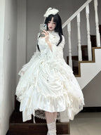 Eternal Taboo - Gothic Lolita Dress with Princess Sleeve Shirt - image 3