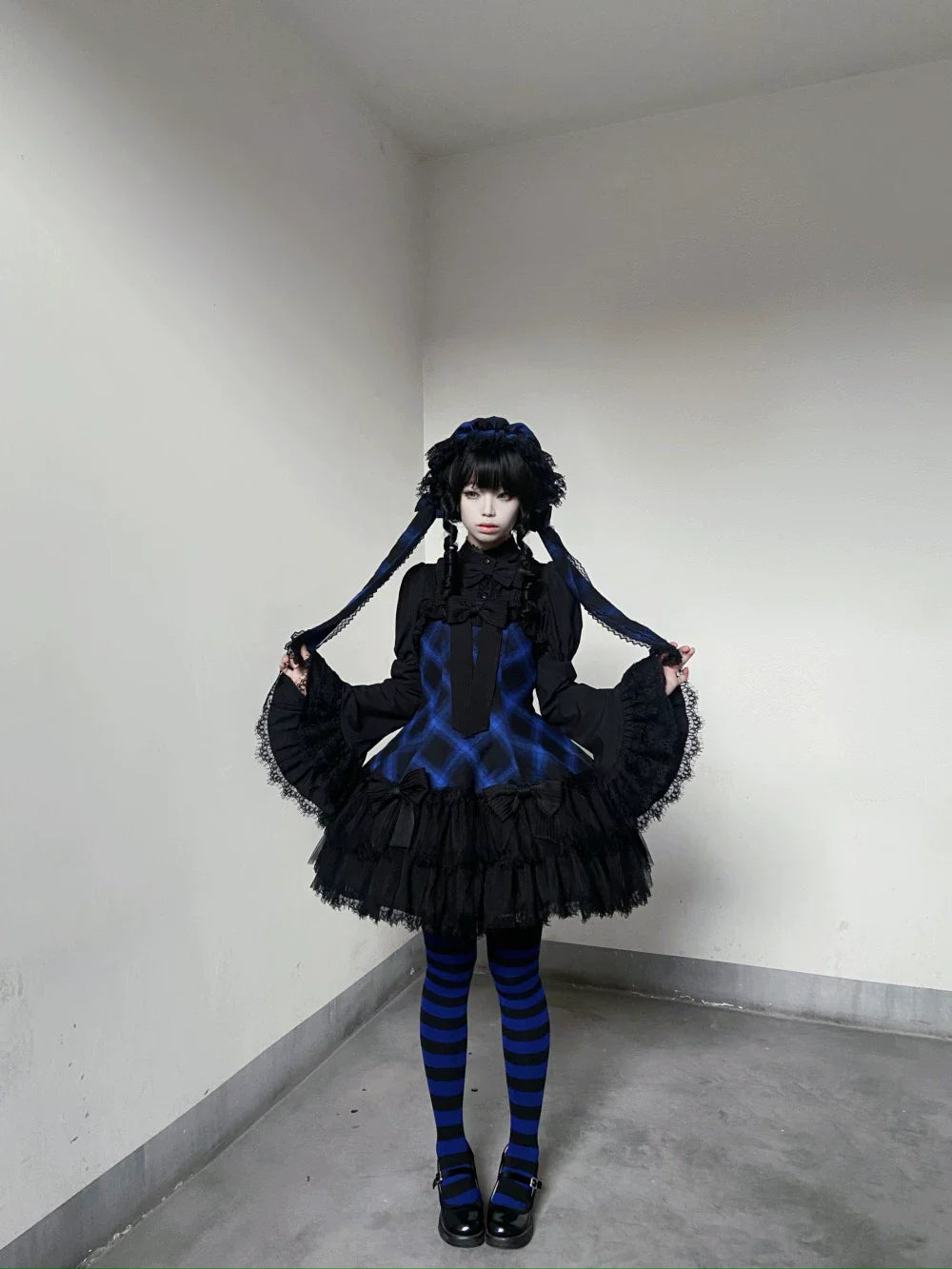 Bunny Fantasy Gothic Lolita JSK Dress and Princess Sleeve Shirt - image 17